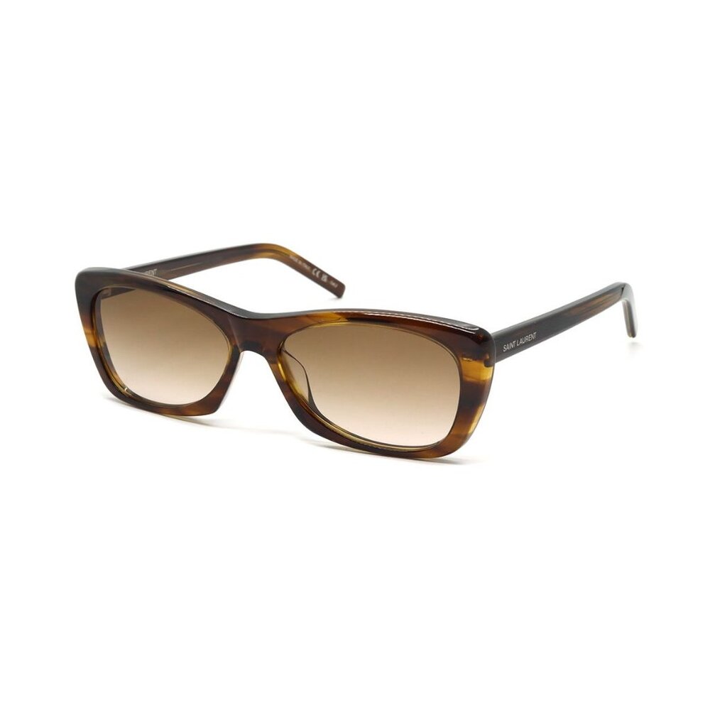 NEW SAINT LAURENT SUNGLASSES, SL613 004 HAVANA WOMEN EYEWEAR SL 613 004